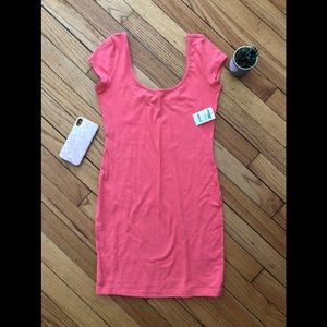 Scoop Neck Bodycon Dress